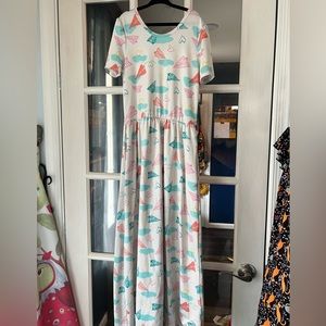 Dot dot smile maxi dress kids 8/10